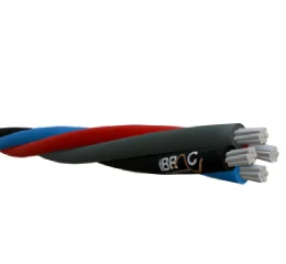 Cabo Ibralumi Quadruplex AL/PE 06/1kV Neutro Isolado